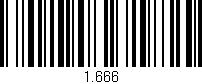 Código de barras (EAN, GTIN, SKU, ISBN): '1.666'