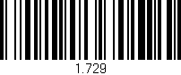 Código de barras (EAN, GTIN, SKU, ISBN): '1.729'