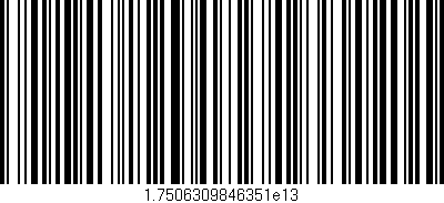 Código de barras (EAN, GTIN, SKU, ISBN): '1.7506309846351e13'