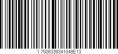 Código de barras (EAN, GTIN, SKU, ISBN): '1.7506339341048E13'