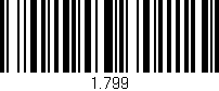 Código de barras (EAN, GTIN, SKU, ISBN): '1.799'