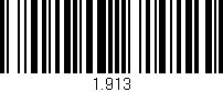 Código de barras (EAN, GTIN, SKU, ISBN): '1.913'