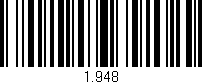 Código de barras (EAN, GTIN, SKU, ISBN): '1.948'