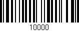 Código de barras (EAN, GTIN, SKU, ISBN): '10000'