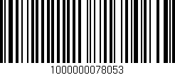 Código de barras (EAN, GTIN, SKU, ISBN): '1000000078053'