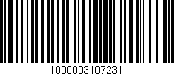 Código de barras (EAN, GTIN, SKU, ISBN): '1000003107231'