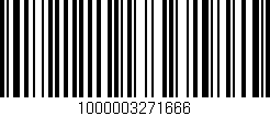 Código de barras (EAN, GTIN, SKU, ISBN): '1000003271666'