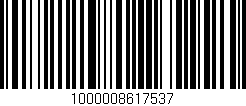 Código de barras (EAN, GTIN, SKU, ISBN): '1000008617537'