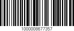 Código de barras (EAN, GTIN, SKU, ISBN): '1000008677357'