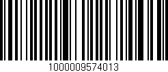 Código de barras (EAN, GTIN, SKU, ISBN): '1000009574013'