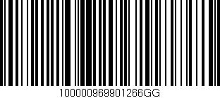 Código de barras (EAN, GTIN, SKU, ISBN): '100000969901266GG'
