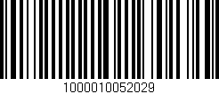 Código de barras (EAN, GTIN, SKU, ISBN): '1000010052029'