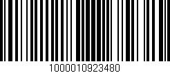 Código de barras (EAN, GTIN, SKU, ISBN): '1000010923480'