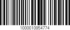 Código de barras (EAN, GTIN, SKU, ISBN): '1000010954774'