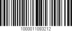 Código de barras (EAN, GTIN, SKU, ISBN): '1000011093212'