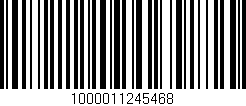 Código de barras (EAN, GTIN, SKU, ISBN): '1000011245468'