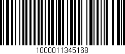 Código de barras (EAN, GTIN, SKU, ISBN): '1000011345168'