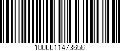 Código de barras (EAN, GTIN, SKU, ISBN): '1000011473656'