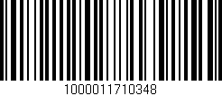 Código de barras (EAN, GTIN, SKU, ISBN): '1000011710348'