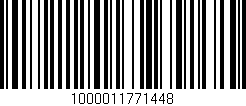 Código de barras (EAN, GTIN, SKU, ISBN): '1000011771448'