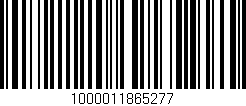 Código de barras (EAN, GTIN, SKU, ISBN): '1000011865277'