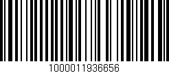 Código de barras (EAN, GTIN, SKU, ISBN): '1000011936656'