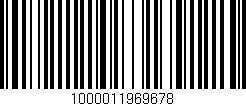 Código de barras (EAN, GTIN, SKU, ISBN): '1000011969678'
