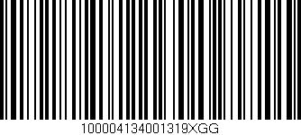 Código de barras (EAN, GTIN, SKU, ISBN): '100004134001319XGG'
