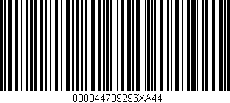 Código de barras (EAN, GTIN, SKU, ISBN): '1000044709296XA44'