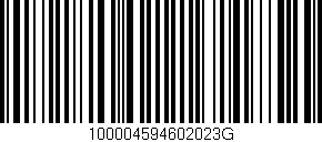Código de barras (EAN, GTIN, SKU, ISBN): '100004594602023G'