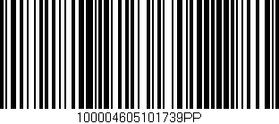 Código de barras (EAN, GTIN, SKU, ISBN): '100004605101739PP'