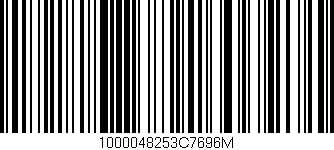 Código de barras (EAN, GTIN, SKU, ISBN): '1000048253C7696M'