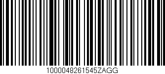 Código de barras (EAN, GTIN, SKU, ISBN): '1000048261545ZAGG'