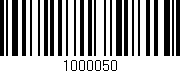 Código de barras (EAN, GTIN, SKU, ISBN): '1000050'