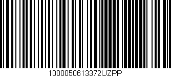 Código de barras (EAN, GTIN, SKU, ISBN): '1000050613372UZPP'