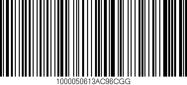 Código de barras (EAN, GTIN, SKU, ISBN): '1000050613AC96CGG'