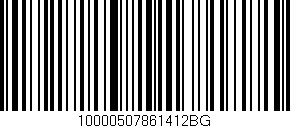 Código de barras (EAN, GTIN, SKU, ISBN): '10000507861412BG'