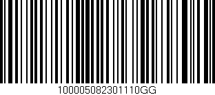 Código de barras (EAN, GTIN, SKU, ISBN): '100005082301110GG'