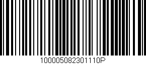 Código de barras (EAN, GTIN, SKU, ISBN): '100005082301110P'