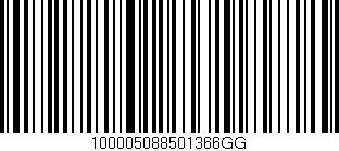 Código de barras (EAN, GTIN, SKU, ISBN): '100005088501366GG'