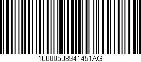 Código de barras (EAN, GTIN, SKU, ISBN): '10000508941451AG'