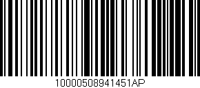 Código de barras (EAN, GTIN, SKU, ISBN): '10000508941451AP'