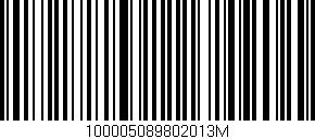 Código de barras (EAN, GTIN, SKU, ISBN): '100005089802013M'