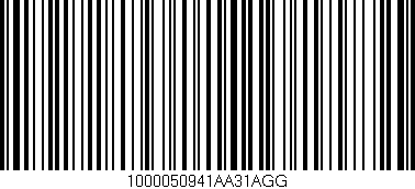 Código de barras (EAN, GTIN, SKU, ISBN): '1000050941AA31AGG'