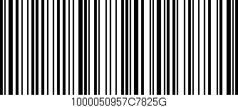 Código de barras (EAN, GTIN, SKU, ISBN): '1000050957C7825G'