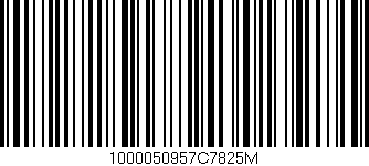 Código de barras (EAN, GTIN, SKU, ISBN): '1000050957C7825M'