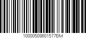 Código de barras (EAN, GTIN, SKU, ISBN): '10000509601577BM'