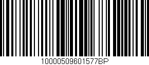 Código de barras (EAN, GTIN, SKU, ISBN): '10000509601577BP'