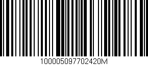 Código de barras (EAN, GTIN, SKU, ISBN): '100005097702420M'