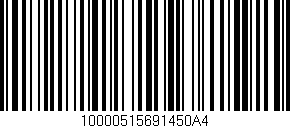 Código de barras (EAN, GTIN, SKU, ISBN): '10000515691450A4'